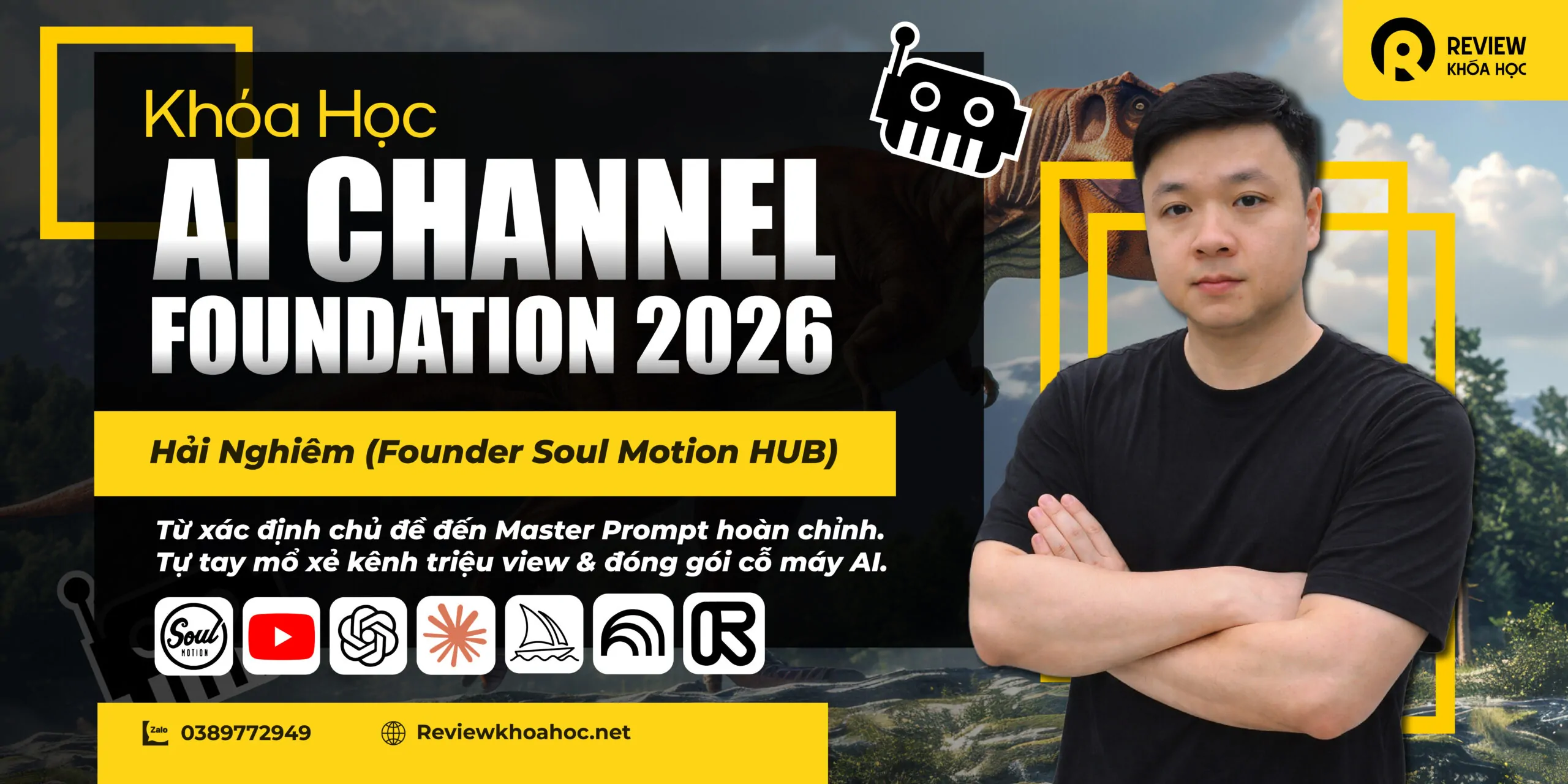 Reviewkhoahoc. Net - chia sẻ nhiều khóa học miễn phí, khóa học mới, khóa học hay 4 Anh banner chu nhat lon khoa hoc ai channel foundation 2026 hai nghiem scaled