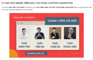 Share khóa học content marketing mới nhất cùng vinalink - quy trình sáng tạo và tiếp thị nội dung chuẩn quốc tế 2 Giảng viên khóa học content marketing mới nhất cùng vinalink