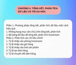 Share miễn phí cuốn sách hướng dẫn toàn diện về vận hành livestream tiktok - bí quyết từ thầy lưu - giúp bạn hiểu hết tất tần tật cách vận hành, quy trình livestream bán hàng online 10 5