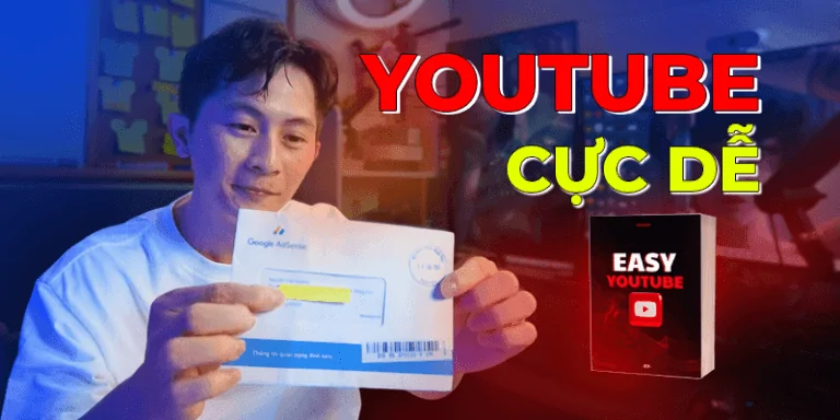 Chia sẻ miễn phí – khóa học easy youtube – xây dựng cỗ máy kiếm tiền youtube – giảng viên dương k – bạn sẽ biết áp dụng những chiến lược để giúp kênh đẻ ra tiền sớm ngay cả khi kênh vẫn còn rất bé