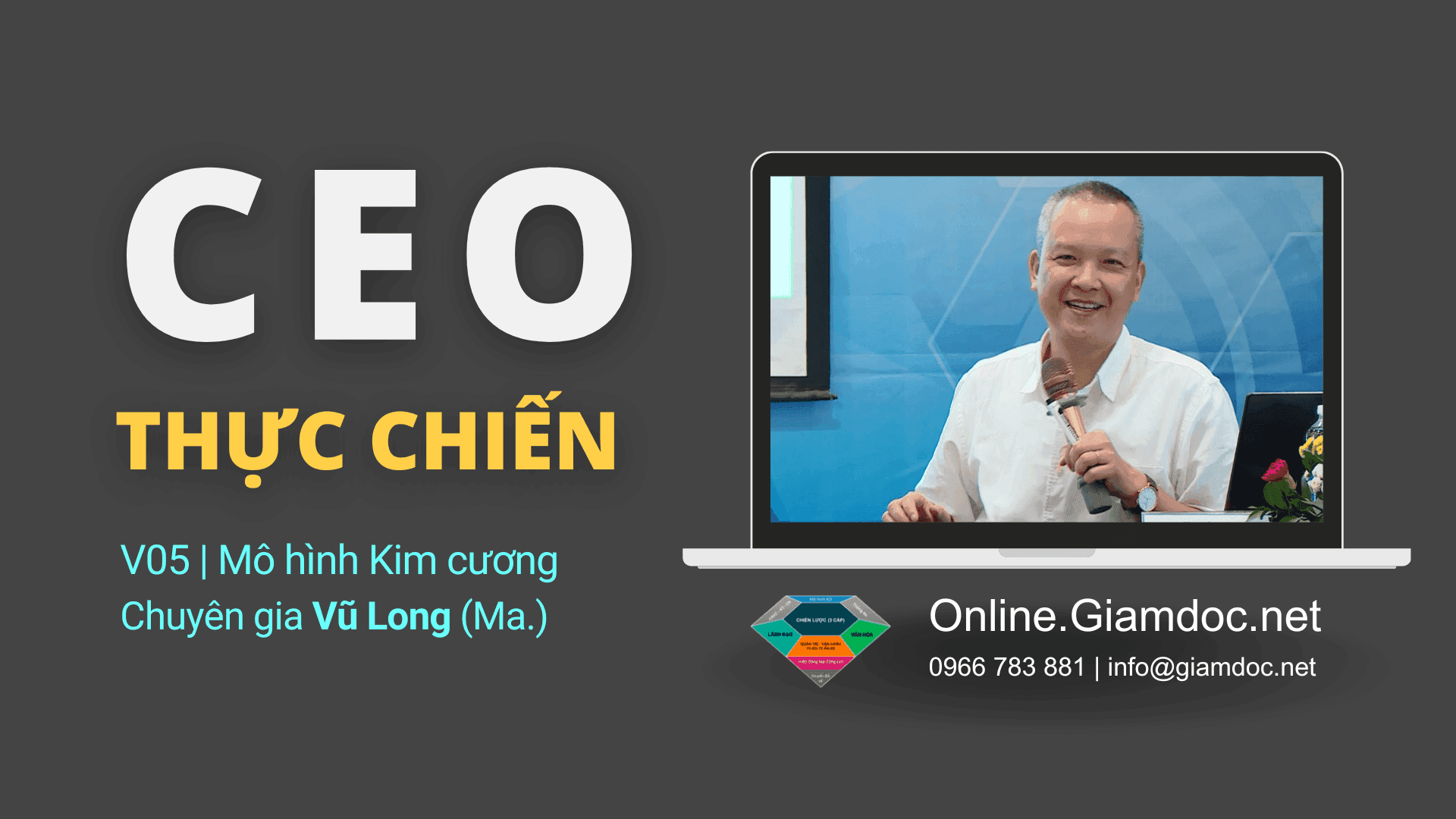 Combo khóa học CEO thực chiến V05 toàn tập Giamdoc.net – thầy Vũ Long mới nhất
