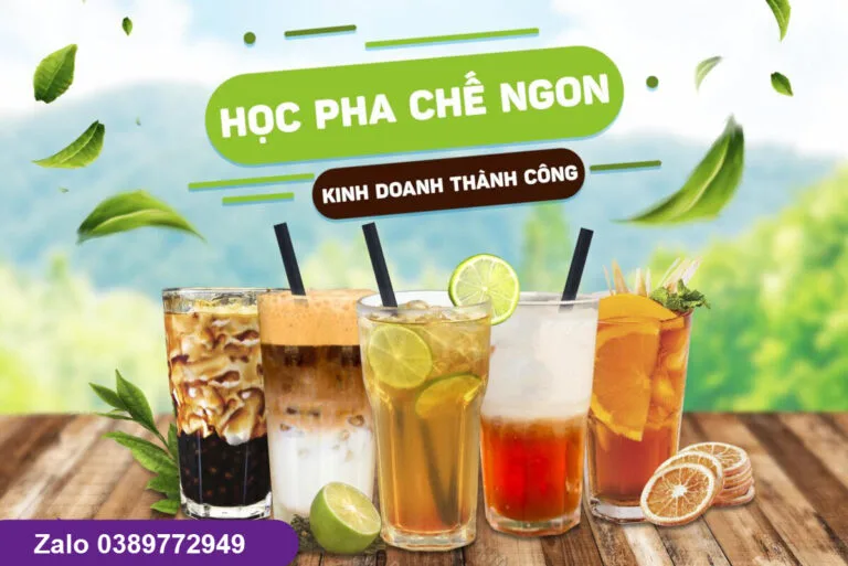 Combo khóa học về pha chế đồ uống ngon