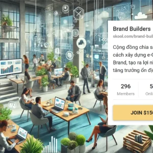Khóa học brand builders của Lamwork