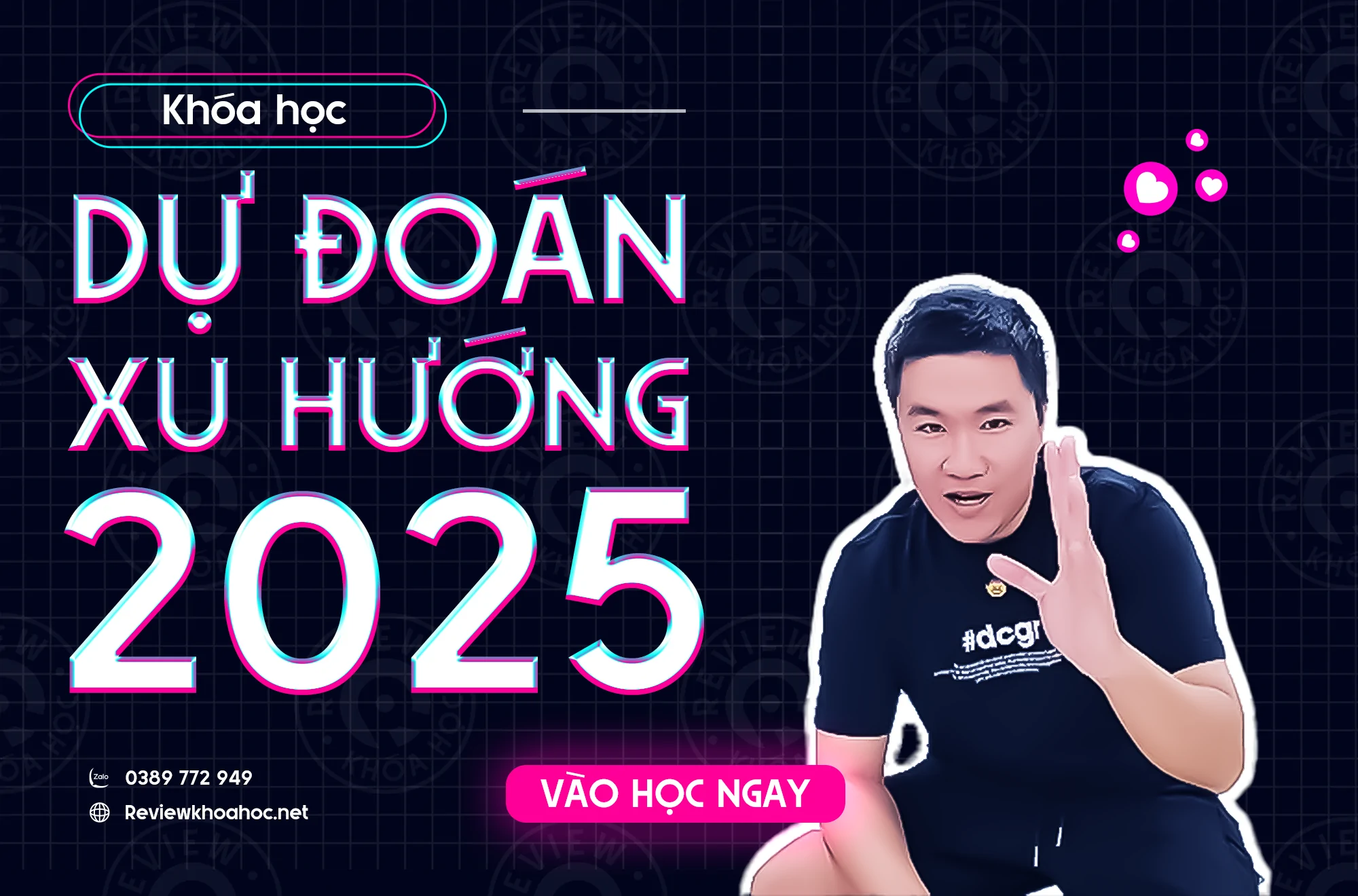 Workshop Khóa học Dự đoán xu hướng 2025 – Duy Muối