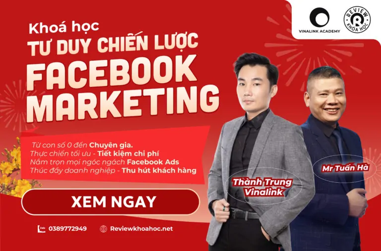 Khoá học tư duy chiến lược facebook marketing