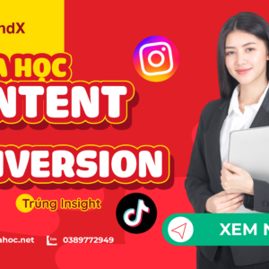 KHÓA HỌC CONTENT FOR CONVERSION