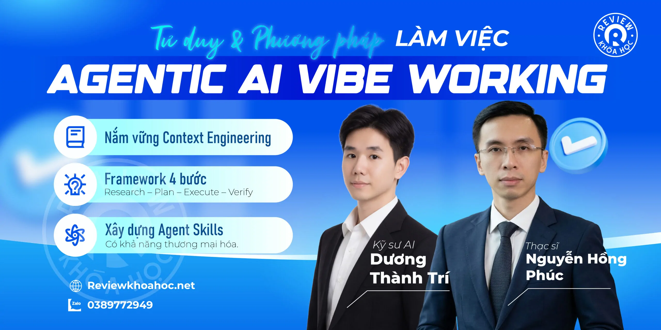 Tư duy & phương pháp làm việc với agentic ai vibe working