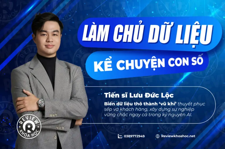 Làm chủ dữ liệu kể chuyện con số - tiến sĩ lưu đức lộc