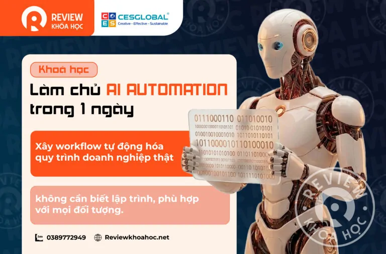 Làm chủ ai automation trong 1 ngày