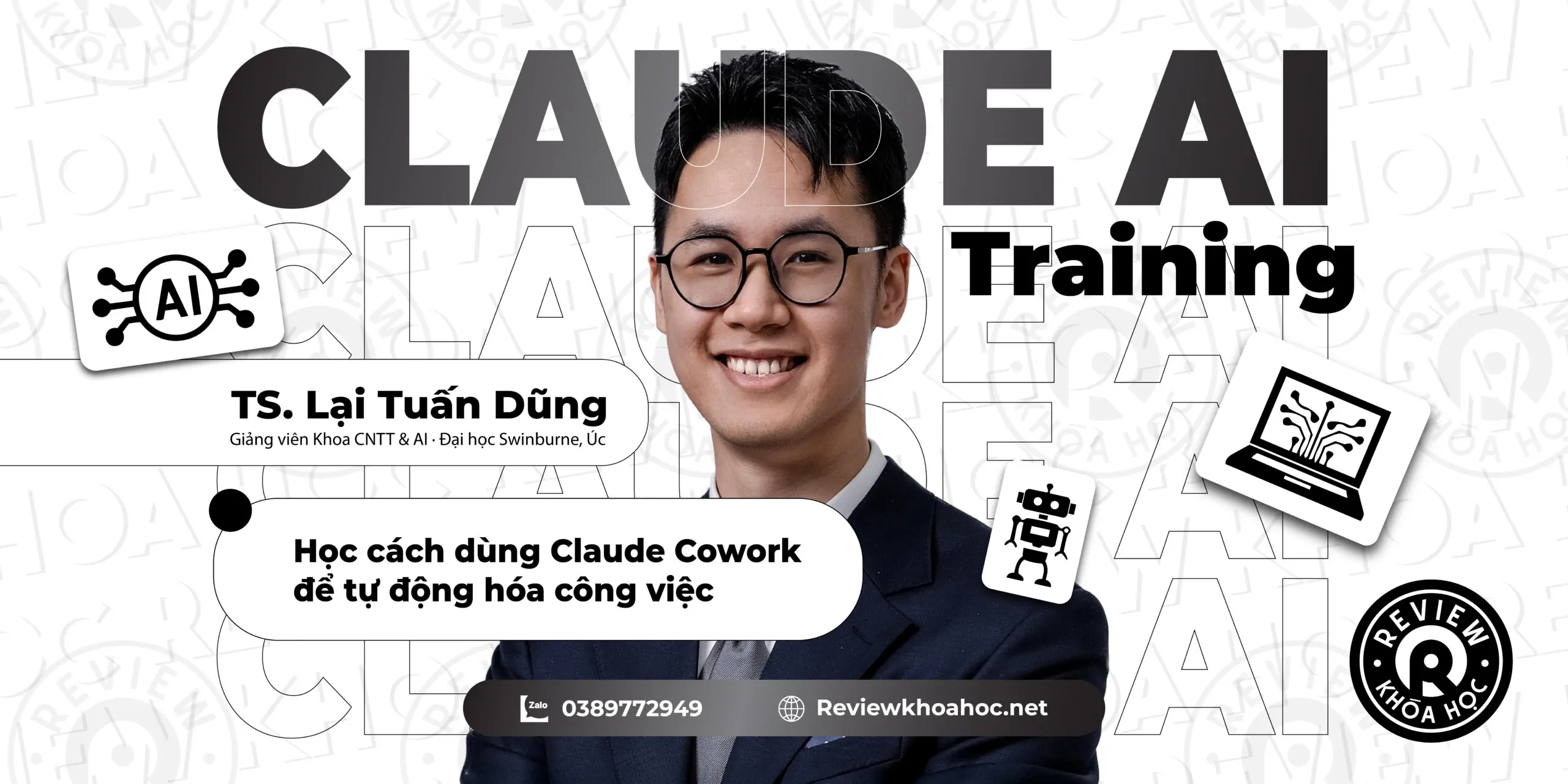 Khoá claude ai training - ts. Lại tuấn dũng