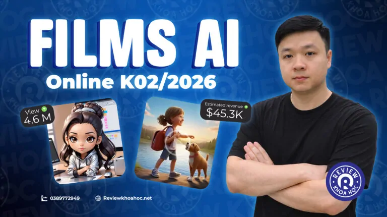 Khóa học films ai online k02/2026 – hải nghiêm – quy trình từ a–z với master prompt trên gemini & veo 3. 1