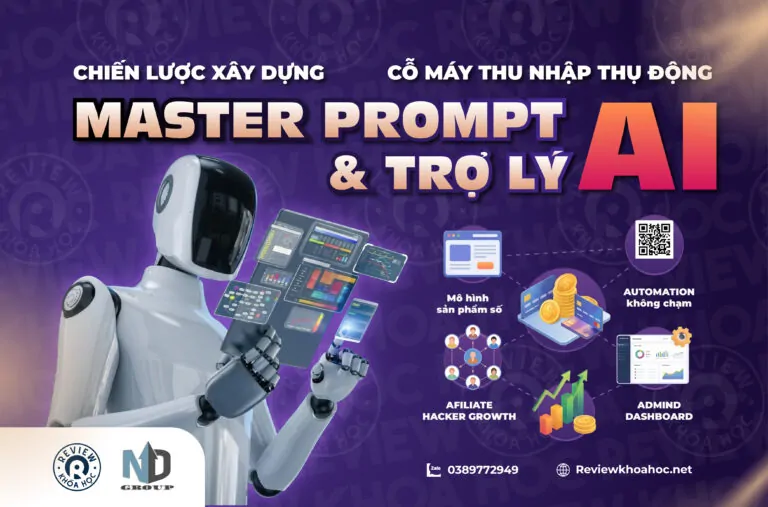 Chiến lược xây dựng cỗ máy thu nhập thụ động từ master prompt & trợ lý ai - ndgroup