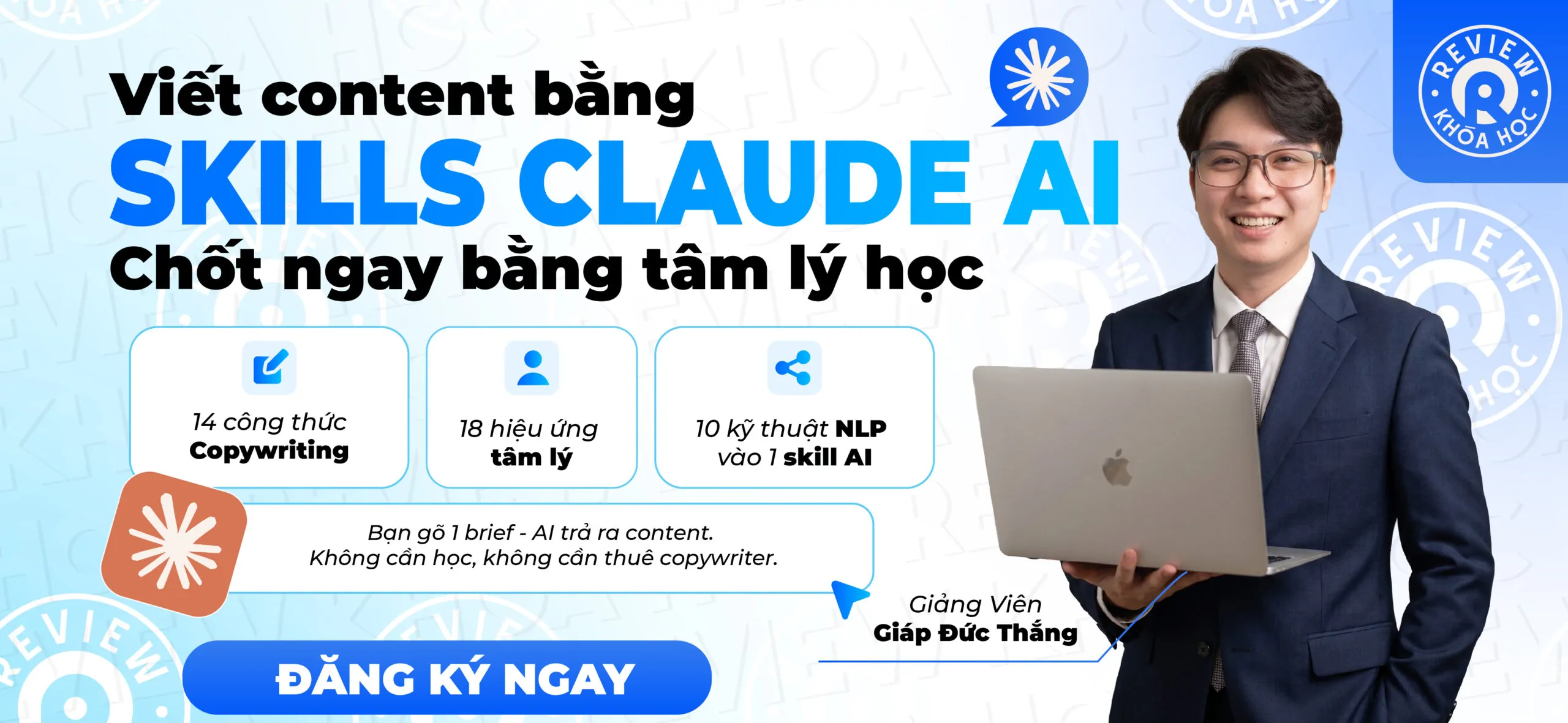 Skills claude ai viết content - chốt ngay bằng tâm lý học - giảng viên giáp đức thắng