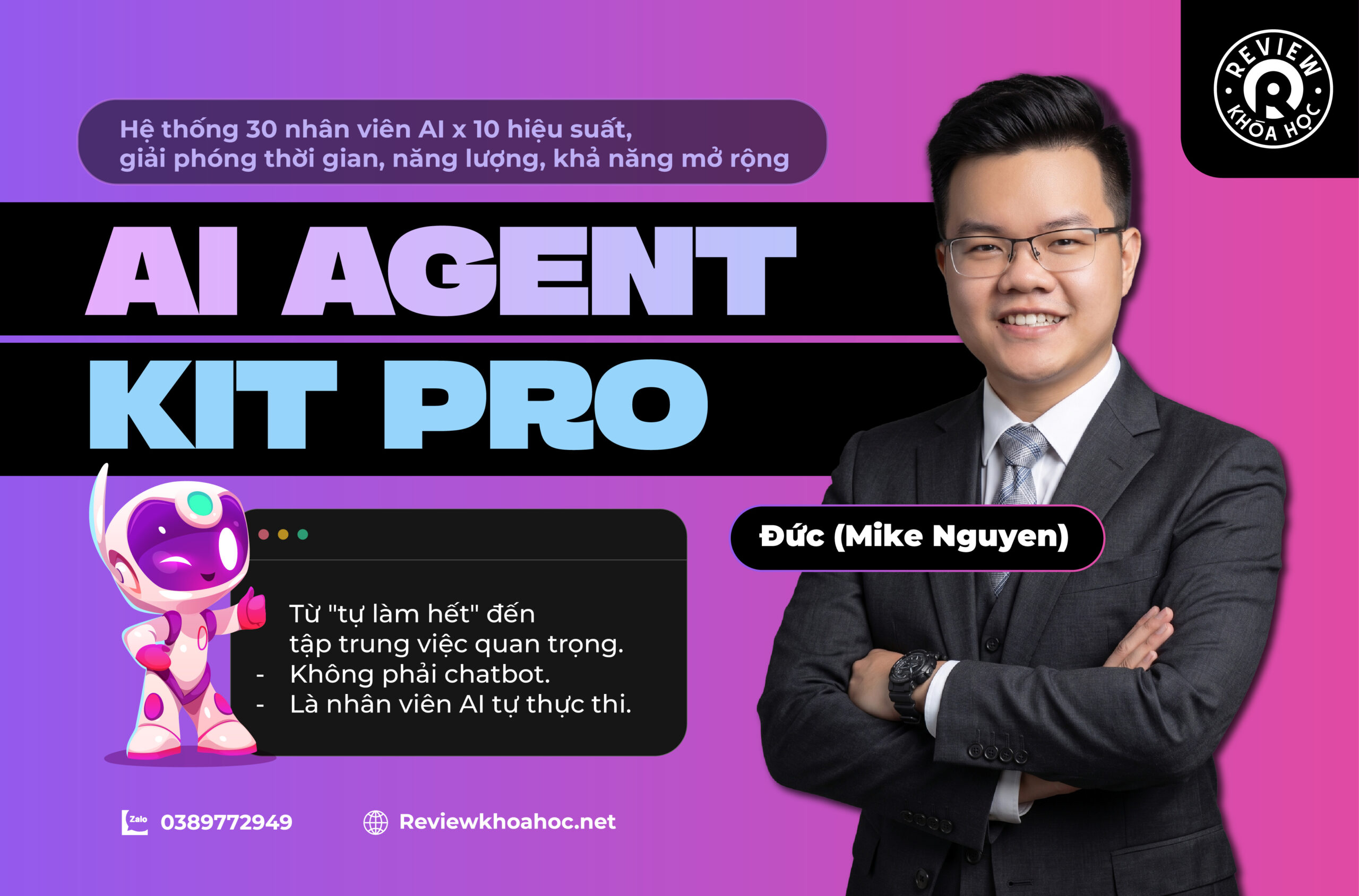 Khóa Học AI Agent Kit Pro