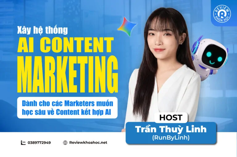 Xây hệ thống ai content marketing - trần thuỳ linh (runbylinh)