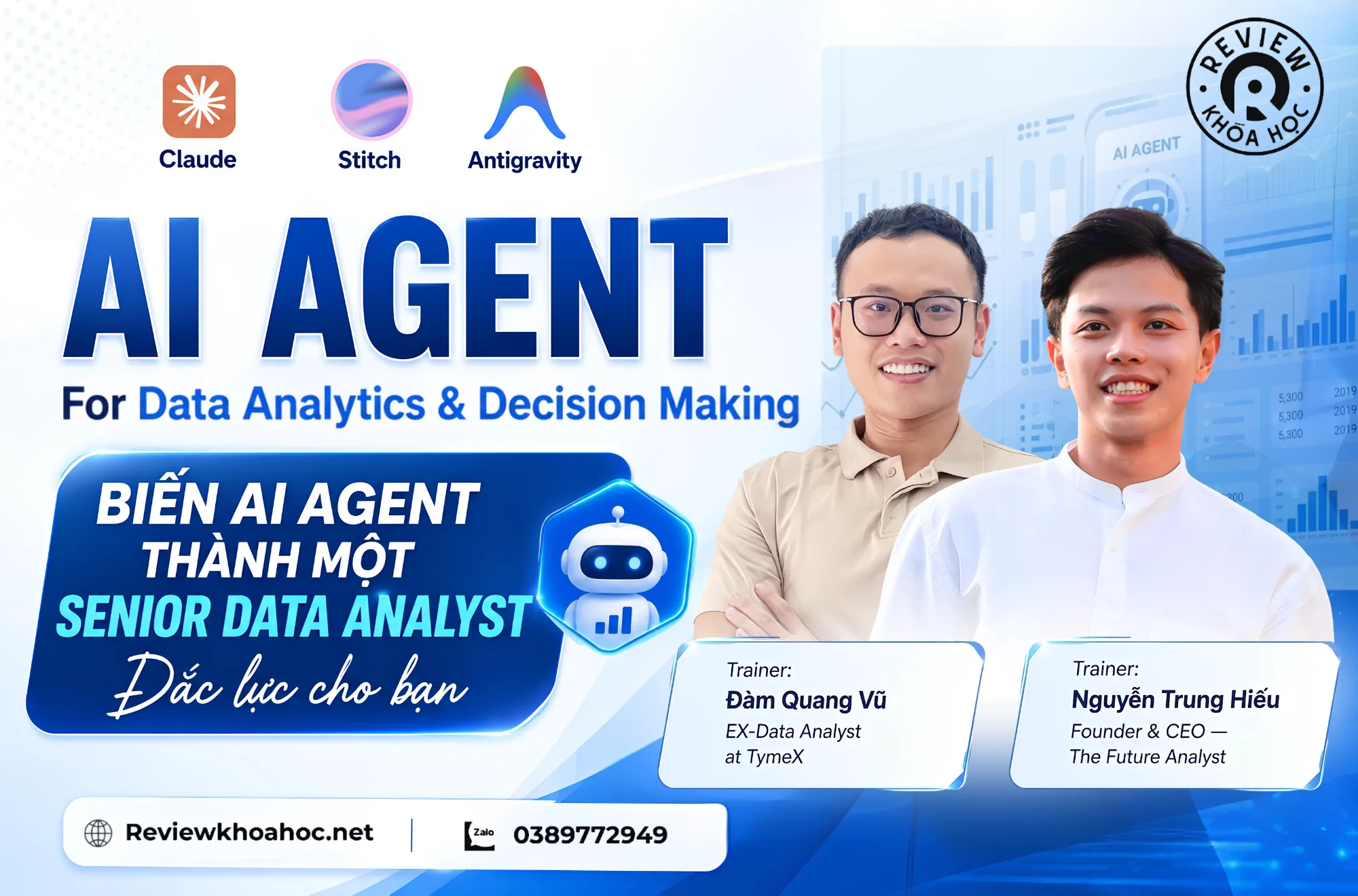 AI Agent For Data Analytics & Decision Making - Nguyễn Trung Hiếu & Đàm Quang Vũ
