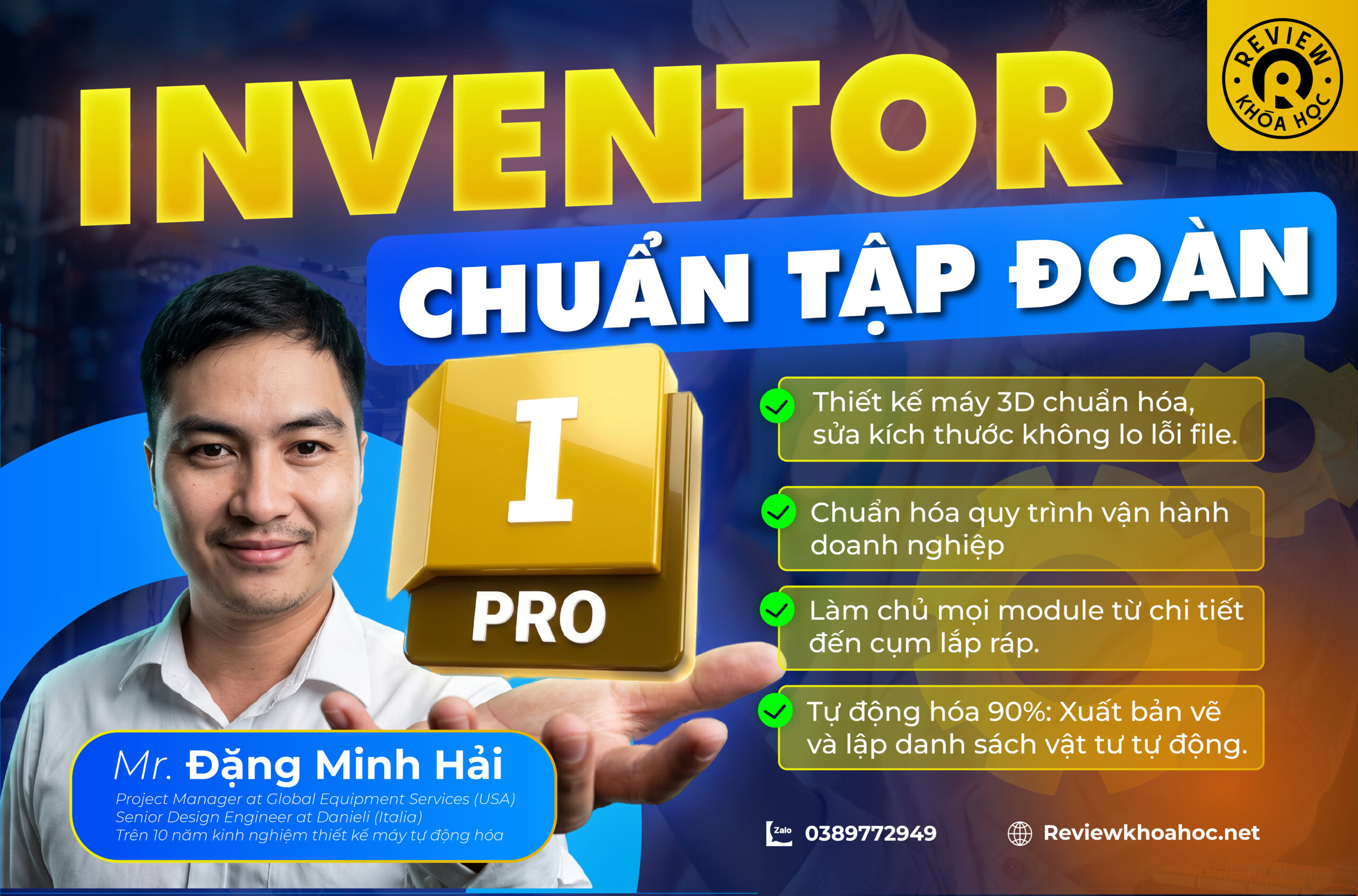 Nventor chuẩn tập đoàn - mr. Đặng minh hải