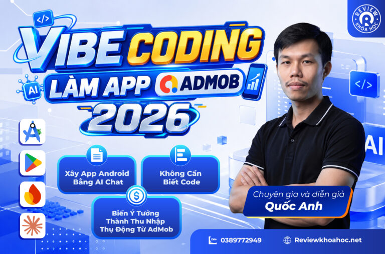 Vibe coding làm app admob