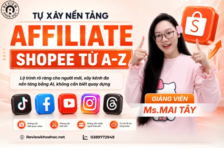 Affiliate shopee cho người mới