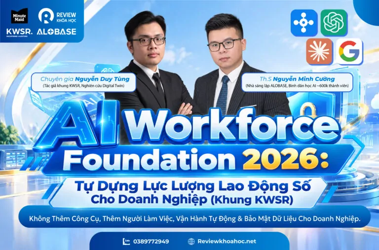 Ai workforce foundation 2026 tự dựng lực lượng lao động số cho doanh nghiệp (khung kwsr) - nguyễn duy tùng, nguyễn minh cường