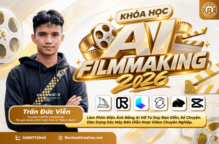 Khóa học ai filmmaking 2026 – trần đức viễn