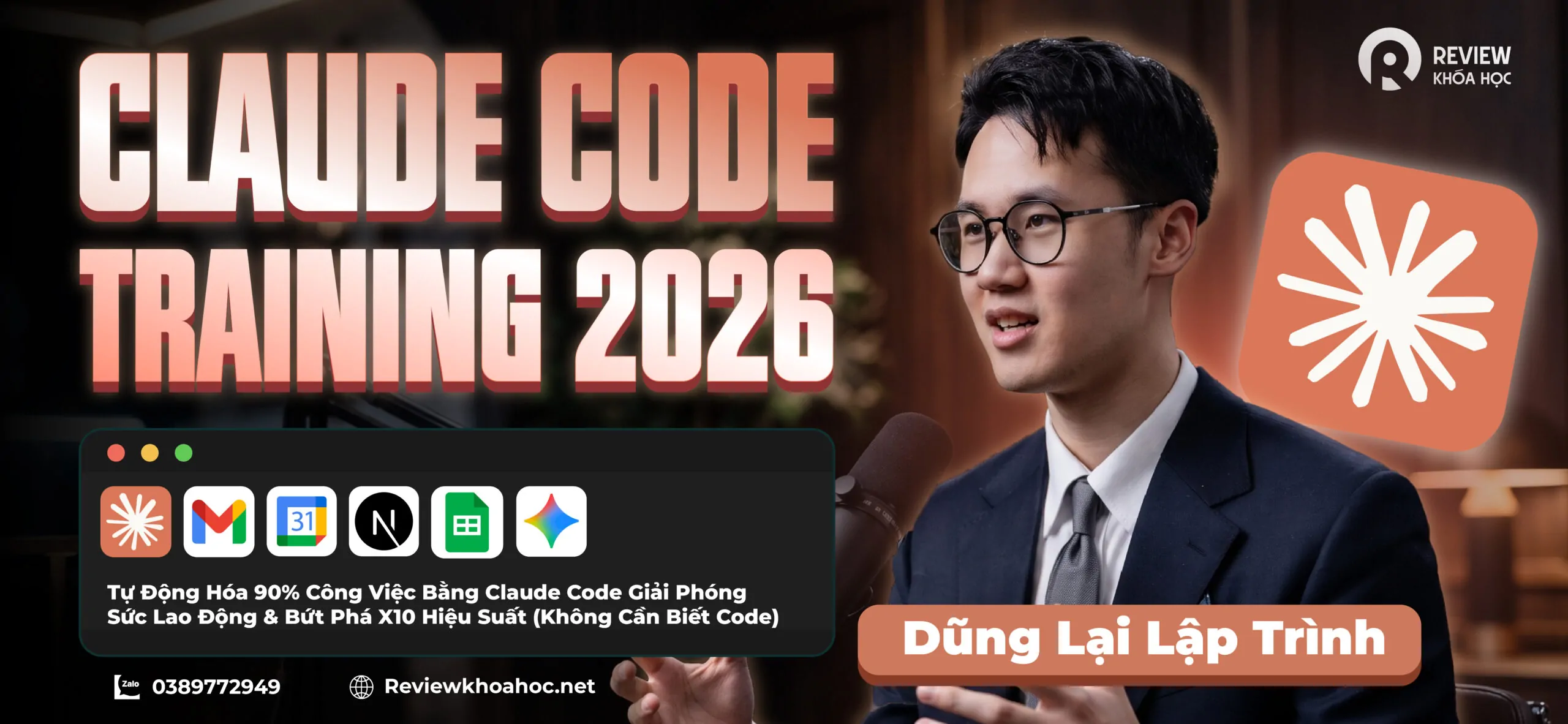 Anh banner chu nhat nho claude code training 2026 dung lai lap trinh scaled