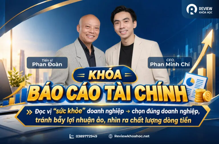 khóa học phân tích báo cáo tài chính