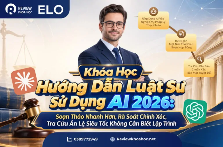 ảnh bài viết - Khóa Học Hướng Dẫn Luật Sư Sử Dụng AI 2026 - ELO