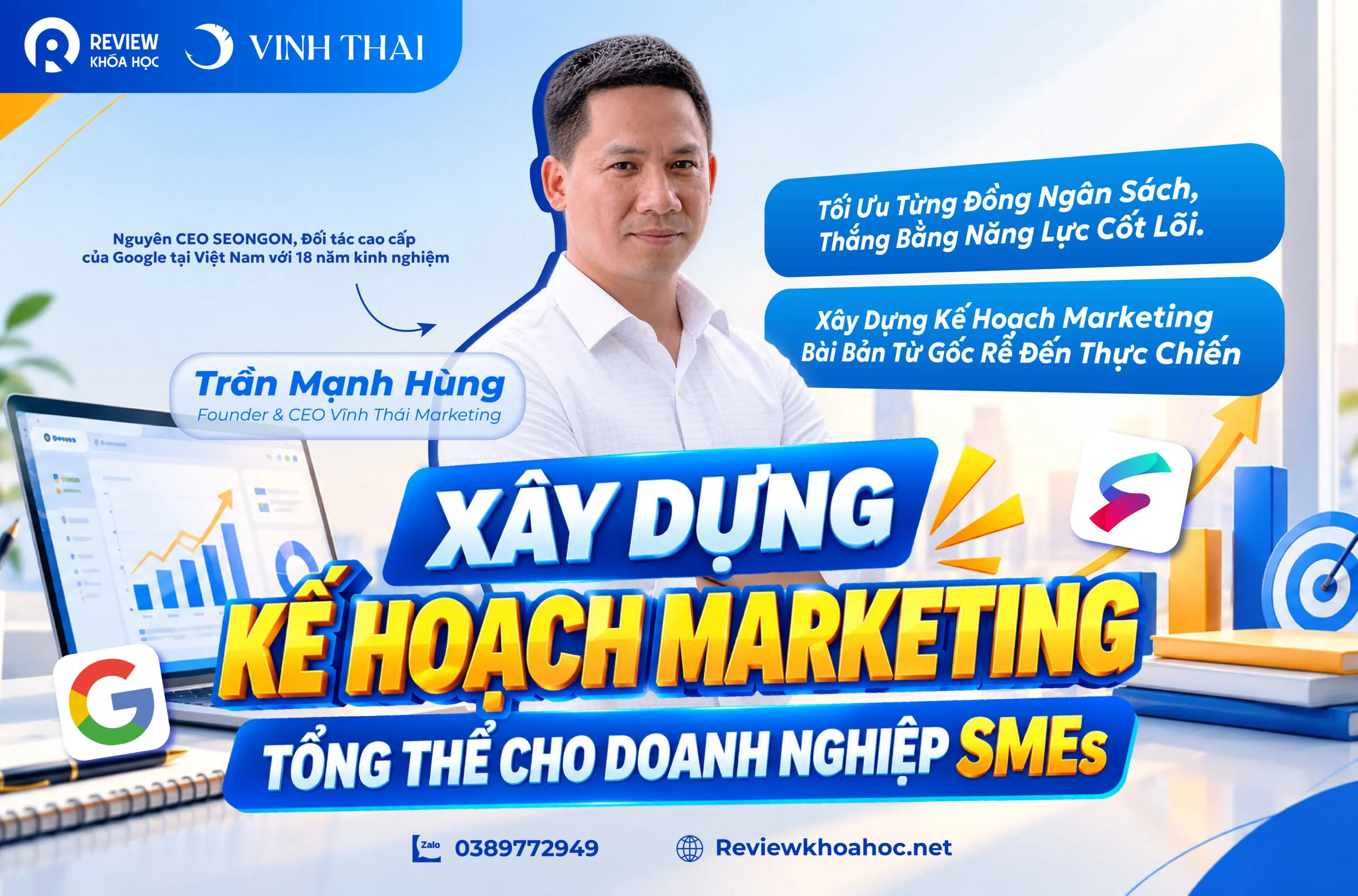 Ảnh bài viết - xây dựng kế hoạch marketing tổng thể cho doanh nghiệp smes - trần mạnh hùng